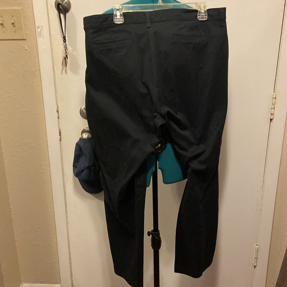 Black Lee Riders Plain Front Jeans 18 Petite w/stretch Waist 36” length 39” - Picture 7 of 11